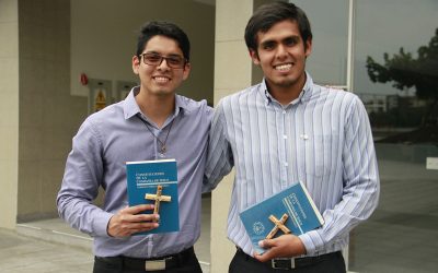 Carlo y Rodrigo: nuevos estudiantes jesuitas